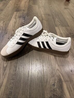 NWT Adidas Court Base Sneakers with Gum Sole